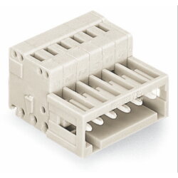 WAGO Stiftleiste 5-polig Rastermass 3,5mm/0.138