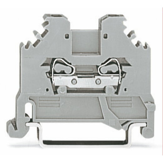 WAGO 2 Leiter Durchgangsklemme 279-104 blau