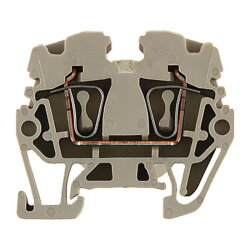 Weidmüller Mini-Reihenklemme ZDUA 2.5-2 grau 1720920000