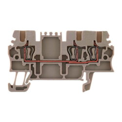 Weidmüller Durchgangs-Reihenklemme ZDU 1.5/3AN...