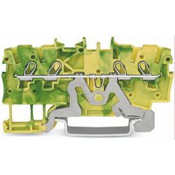 WAGO 4 Leiter Schutzleiterklemme 2000-1407 1,0(1,5)qmm...