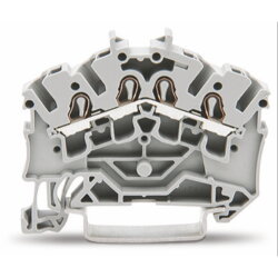 WAGO 4 Leiter Durchgangsklemme 2002-6401 TOBJOB 2,5 (4)mm...