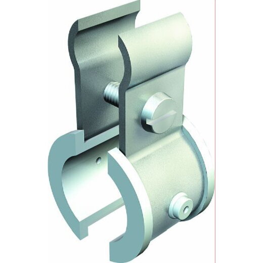 OBO Spanndrahtschelle 4021 6-13mm lichtgrau