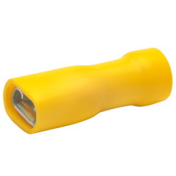 Klauke Flachsteckhülse 6,3x0,8mm 4-6qmm vollisoliert...