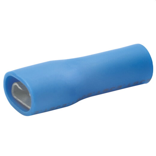 Klauke Flachsteckhülse 4,8x0,8mm 1,5-2,5qmm vollisoliert VZ 8303V