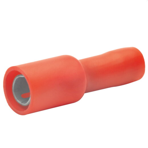 Klauke Rundsteckhülse D: 4mm 0,5-1qmm PVC VZ vollisoliert 920