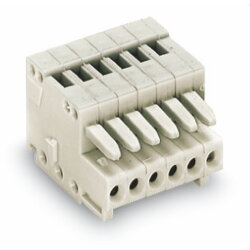 WAGO 1-Leiter-Federleiste CAGE CLAMP® 0,5 mm?...