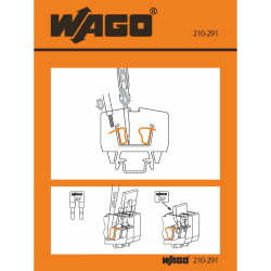 WAGO Handhabungsaufkleber für Mini-Reihenklemmen mit...