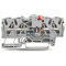 WAGO Bauelementklemme 4 Leiter LED rot grau 2002-1421/1000-434