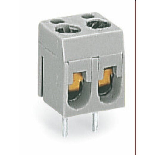 WAGO Leiterplattenklemme 2,5 mm? Rastermaß 5,08 mm grau 237-132