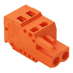 WAGO 1-Leiter-Federleiste CAGE CLAMP® 2,5 mm? orange...