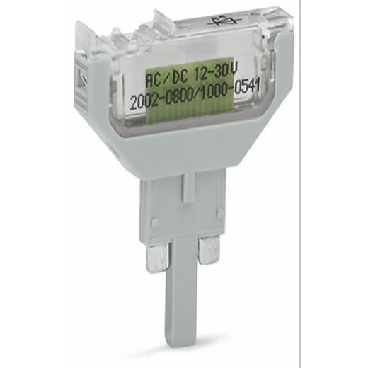 WAGO Bauelementestecker für Basisklemmen 1-polig grau 2002-800/1000-836