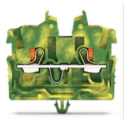 WAGO 2-Leiter-Mini-Durchgangsklemme mit Drücker 1...