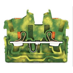 WAGO 2-Leiter-Mini-Durchgangsklemme mit Drücker 1...