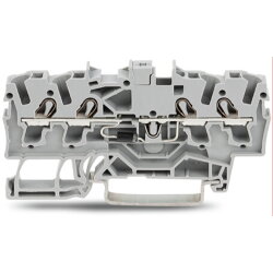 WAGO Bauelementklemme 4 Leiter mit Diode 1N4007 grau...