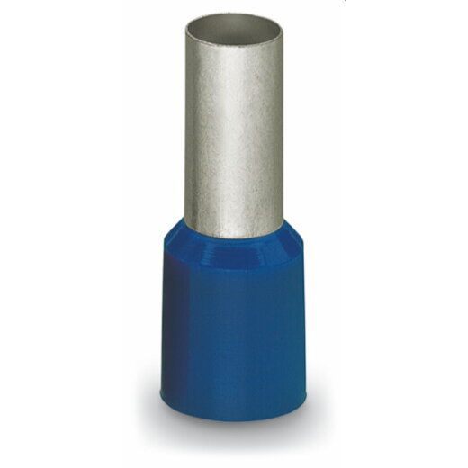 WAGO Aderendhülse Hülse für 16 mm? / AWG 6 mit Kunststoffkragen blau 216-210