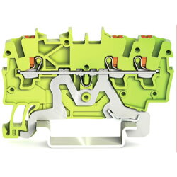 WAGO 3-Leiter-Schutzleiterklemme mit Drücker 1 mm?...