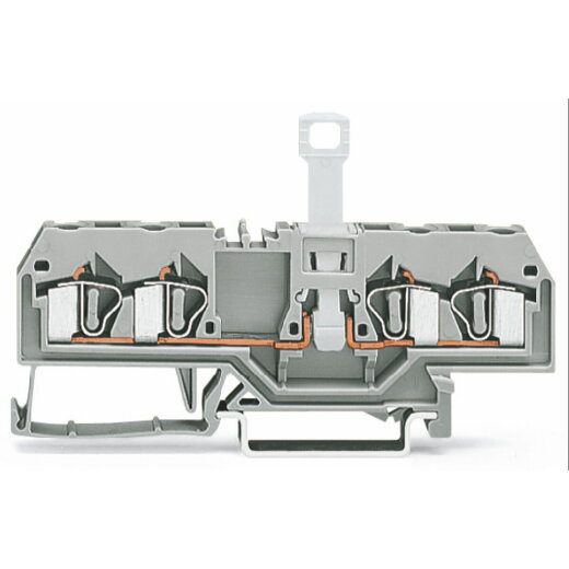 WAGO Trennklemme 281-659 4Leiter 4qmm grau