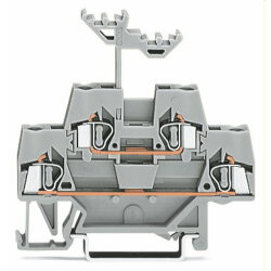 WAGO Doppelstockklemme 280-519 2,5qmm grau L/L