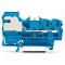 WAGO 2 Leiter N Trennklemme 2002-7214 TOPJOB S 2,5qmm blau