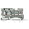 WAGO Basisklemme 769-251 2Leiter 1-Pin grau