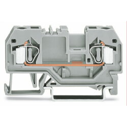 WAGO 2 Leiter Durchgangsklemme 281-902 orange 4qmm