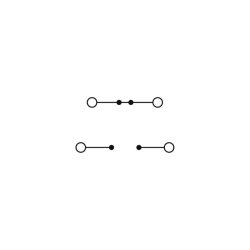 Phoenix Contact Bauelementreihenklemme UKK 5-2 BE