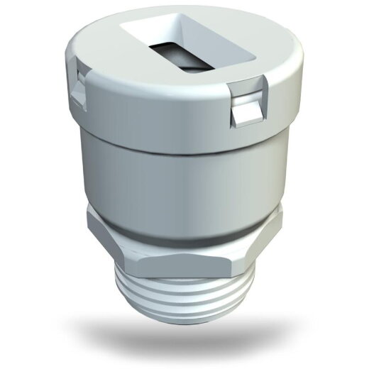 OBO Flachkabelverschraubung 106/FL PG16 lichtgrau