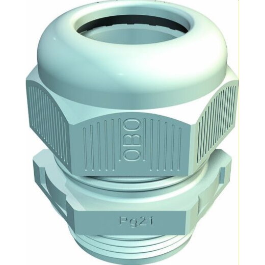 OBO Kabelverschraubung V-TEC PG13,5 silbergrau