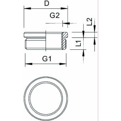 OBO Messing-Reduktion 167 R MS PG13-9