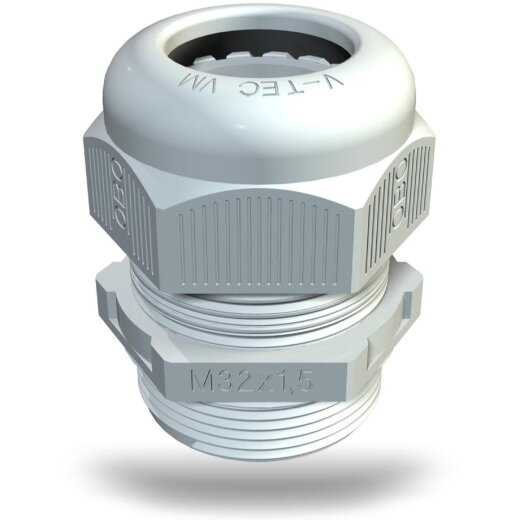 OBO Kabelverschraubung V-TEC VM M12 lichtgrau
