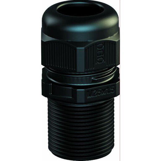 OBO Kabelverschraubung V-TEC VM LL20 SW vollmetrisch lang 24mm