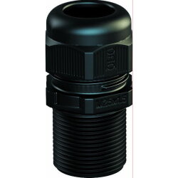 OBO Kabelverschraubung V-TEC VM LL20 SW vollmetrisch lang...