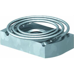 OBO Gleitmutter MS41SNF M10 F mit Feder