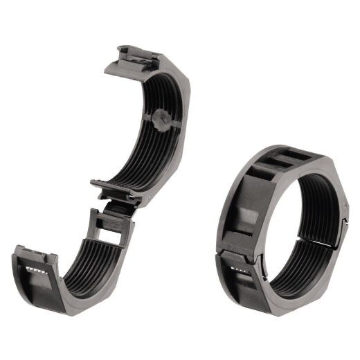 Fraenkische Rohrwerke Cofix-Mutter COFIX Mutter M25 schwarz NW20 teilbar 49112201