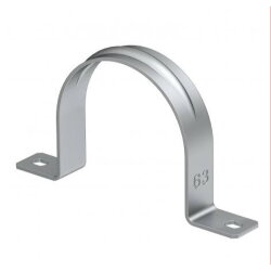 OBO Befestigungsschelle 605 40mm zweilappig aluminium