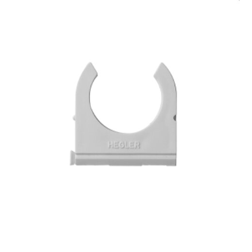 Hegler Klemmschelle EPKMU DN32 weiss UV-stabilisiert 9812132