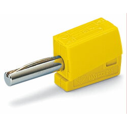 WAGO Bananenstecker für Buchsendurchmesser 4 mm gelb...