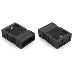 WAGO Zugentlastungsgehäuse 3-polig für 2...