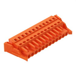 WAGO 1-Leiter-Federleiste CAGE CLAMP® 2,5 mm? orange...