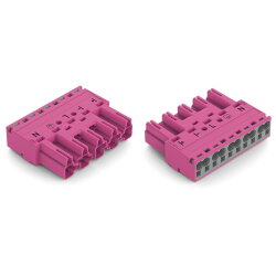WAGO Stecker 5-polig Kod. B pink 770-295/080-000