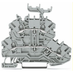WAGO Doppelstockklemme Durchgangs-/Durchgangsklemme L/N...
