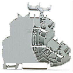 WAGO Doppelstockklemme Durchgangs-/Durchgangsklemme mit...