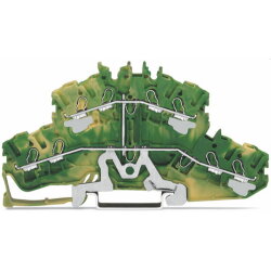 WAGO 4-Leiter-Doppelstockklemme...