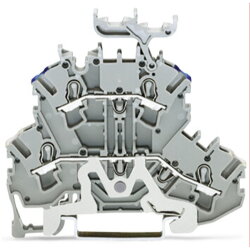 WAGO Doppelstockklemme Schirmleiter-/Durchgangsklemme 2,5...