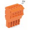 WAGO 1-Leiter-Federleiste Push-in CAGE CLAMP® 4 mm? orange 2022-105/000-012