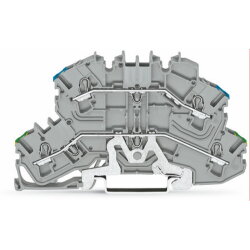 WAGO Doppelstockklemme Schutzleiter-/Durchgangsklemme...