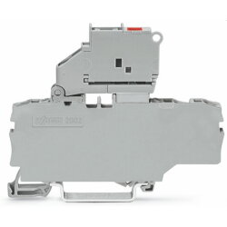 WAGO 3-Leiter-Sicherungsklemme mit schwenkbarem...