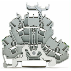 WAGO Doppelstockklemme Schutzleiter-/Durchgangsklemme 2,5...