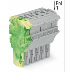 WAGO 1-Leiter-Federleiste Push-in CAGE CLAMP® 4 mm?...